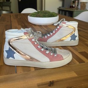 ShuShop Roxanne High Top Sneakers 6.5